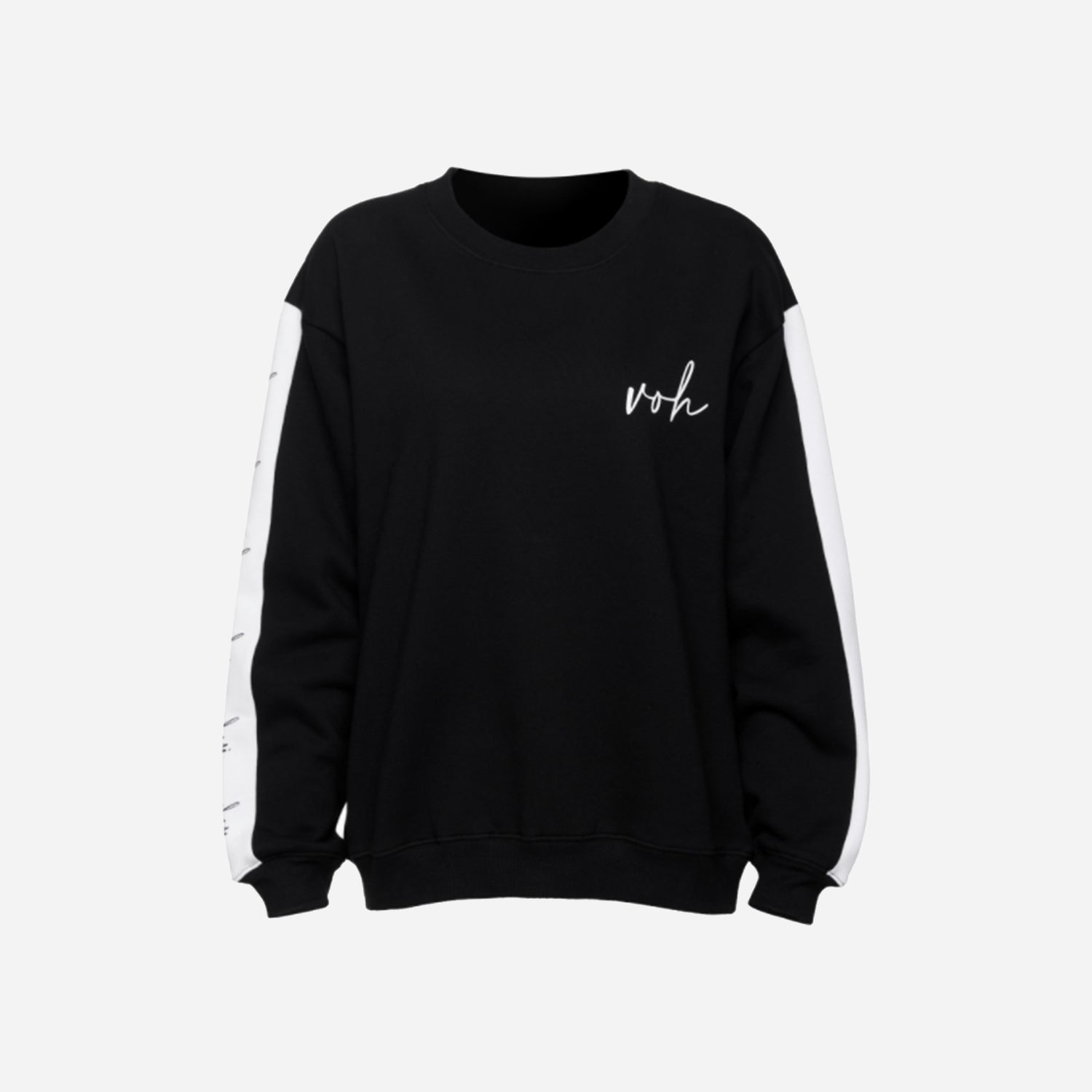 VOH Black Crewneck