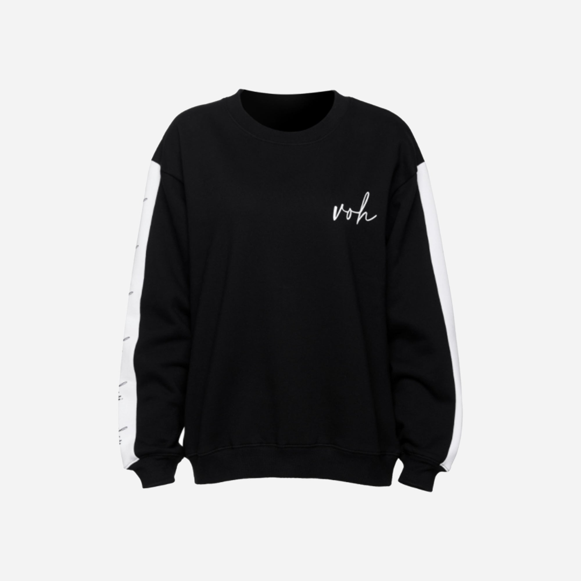 VOH Black Crewneck